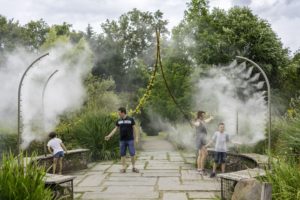 les Jardins de Brocéliande, l'ile au nuage