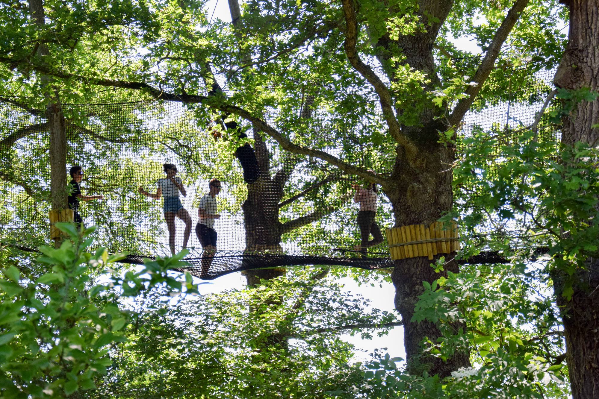 file là-haut Parcabout, Jardins de Brocéliande
