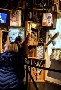 La Porte des Secrets, salle des destinations