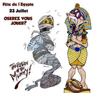 fête de l'Egypte à ENIGMAPARC