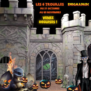 Evènement Halloween Enigmaparc 2023